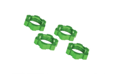 Traxxas Tuning Radmuttern verzahnt aus Aluminium in grün 17mm 4Stück für X-Maxx 1/7