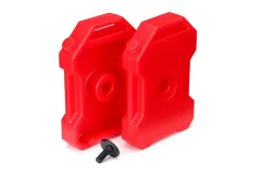 Traxxas Zubehör Benzin Kanister in rot 2Stück für TRX-4 Landrover 1/10