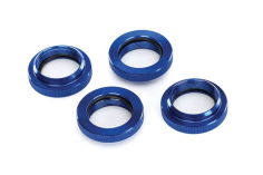 Traxxas Tuning GTX Einstell-Federhalter aus Aluminium in blau 4Stück für X-Maxx 1/7