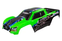 Traxxas Tuning Karosserie in grün mit Aufkleber für X-Maxx 1/7