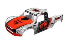 Traxxas Tuning Karosserie Fox Edition mit Aufkleber für Unlimited Desert Racer 1/7