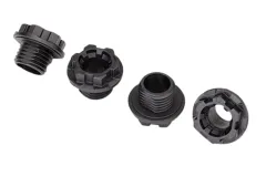 Traxxas Ersatzteile Kunststoff Radachsen Muttern 4Stück für TRX-4 1/10