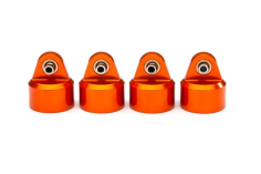 Traxxas Zubehör GT-Maxx Dämpfer-Kappen aus Aluminium in orange 4Stück für MAXX 1/10
