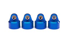 Traxxas Zubehör GT-Maxx Dämpfer-Kappen aus Aluminium in blau 4Stück für MAXX 1/10