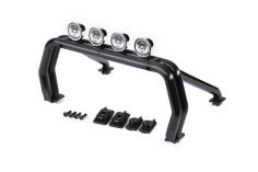 Traxxas Ersatzteile Überrollbügel in schwarz mit Befestigung für TRX-4 1/10 für K10 und F150 