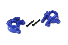Traxxas Tuning Extreme Heavy Duty Lenkhebel in blau mit Kleinteilen (für TRX9080 Kit) für Ford Fiesta, Raptor, Rustler, Slash und Stampede 1/10