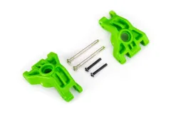 Traxxas Tuning Extreme Heavy Duty Radträger in grün mit Kleinteilen (für TRX9080 Kit) für Ford Fiesta, Raptor, Rustler, Slash und Stampede 1/10