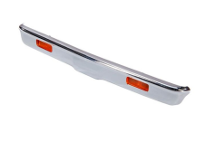Traxxas Zubehör Bumper vorne in chrome mit Befestigung und Linsen für TRX-4 1/10