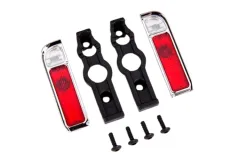 Traxxas Zubehör Rücklicht-Gehäuse in chrom (für TRX9111) für TRX-4 1/10