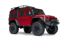 Traxxas TRX-4 LR Defender rot 1/10 Crawler RTR Brushed Clipless ohne Akku oder Lader