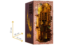Revell Tiny Adventures Book Nook Harry Potter - Diagon Alley - 202 Teile