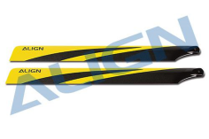 Align Hauptrotorblätter aus carbon 600mm in gelb
