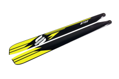 SAB Goblin Hauptrotorblätter 721mm in gelb