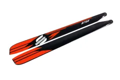 SAB Goblin Hauptrotorblätter 721mm in orange