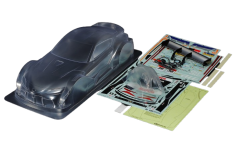 Tamiya RC Karosserie Toyota GR Supra au TOMs für TT-02 1/10 bzw. für 257mm Radstand (Standard)