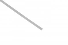 Schrumpfschlauch Ø3,2mm Flachmaß 5mm 1m in weiß