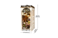 Lasercut Holzbausatz Bücherecke Arcade Dating - 148 Teile