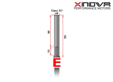 Xnova Ersatzteil Shaft/Welle für Brushless Motor 4535 Type E 6mm Welle mit 50mm Länge