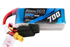 GensAce 700mAh 11,1V 60C 3S1P Lipo Akku mit XT0 Buchse mit G-Tech Balancer - XH kompatibel