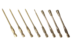 Werkzeugeinsätze BIT´s Titannitrid 0,05 1,3mm, 1,5mm 2,0mm, Kreuz und Nuss 