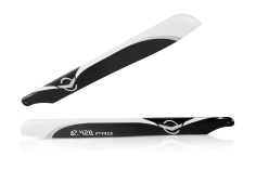 Azure Power Carbon Hauptrotorblätter 420Pro 420mm Weiß