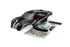 Traxxas Tuning Karosserie Prographix mit Aufkleber (benötigt Hintergrundlackierung) für Rustler 1/10