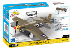 COBI Klemmbausteine Flugzeuge Mustang P-51B - 155 Teile