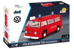 COBI Klemmbausteine Autos VW T2B Feuerwehr - 162 Teile