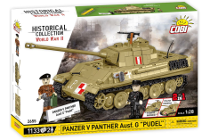 COBI Klemmbausteine Panzer V Panther Pudel - 1133 Teile
