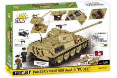 COBI Klemmbausteine Panzer V Panther Pudel - 1133 Teile