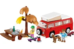 COBI Klemmbausteine Autos VW T2A Bus Campingwagen - 272 Teile
