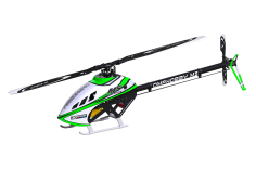 OMPHobby M5 Heli Kit Baukasten in Grün mit Rotorblättern