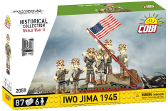 COBI Klemmbausteine Figuren Set Raising the Flag on IWO JIMA - 87 Teile