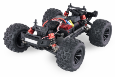 Amewi Hyper GO Monstertruck Brushless 45kmh 4WD 1:16 RTR in blau rot