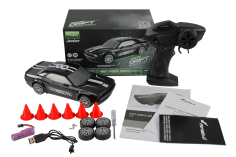 Amewi RC Auto Drift Muscle Car 4WD 1:20 RTR in schwarz