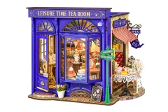 Lasercut Holzbausatz Standmodell Modell Freizeit Teestube - 304 Teile