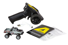 Amewi RC-Monstertruck Die Cast 1:64 RTR grau mit Pistolensender