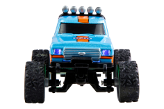 Amewi RC-Monstertruck Die Cast 1:64 RTR blau/orange mit Pistolensender