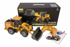 Amewi Scale-Radlader mit Licht und Sound 1:24 RTR