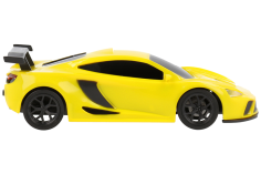 MODSTER RC Auto Mini Racer Thunder V1 in gelb 1:40 2,4GHz RTR