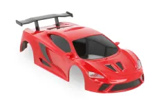 Modster Ersatzteile Karosserie in Rot für Mini Racer 1:40