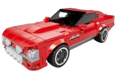 MouldKing Klemmbausteine Sportwagen Vantage V8 - 365 Teile mit stapelbarer Displaybox/Sammelbox 19,5x9,5x8,5cm