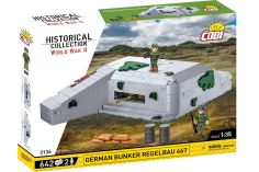 COBI Klemmbausteine Gebäude Deutscher Bunker Regelbau667 - 642 Teile