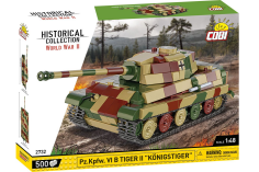 COBI Klemmbausteine Panzer VI B Tiger II Königstiger - 500 Teile