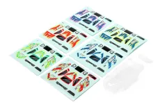 Proline Ersatzteile Karosserie in Klar mit Sticker Set für Losi Micro-T Stadium Truck 1/28