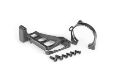 Traxxas Motorhalter aus Aluminium in Grau für TRX3461 für MAXX 1/10