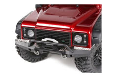 Traxxas Zubehör GPM Bumper Schutzblech Vorne aus Edelstahl für TRX-4 Defender 1/10