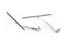 Traxxas Zubehör GPM Bewegliche Scheibenwischer in Silber für TRX-4 und TRX-6 1/10