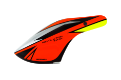 Microheli Airbrush Fiberglass Evil Eye Haube für Blade Revolution 235CP
