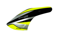 Microheli Airbrush Fiberglass Silver Knight Haube für Blade Revolution 235CP